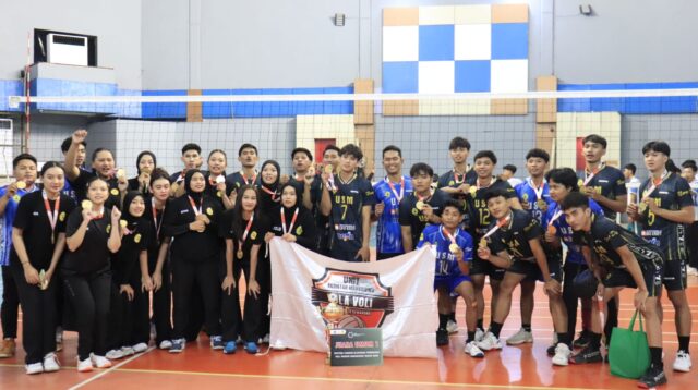 Tim Voli Putra-Putri USM Raih Juara Invitasi Olahraga Mahasiswa 2026 di Jakarta