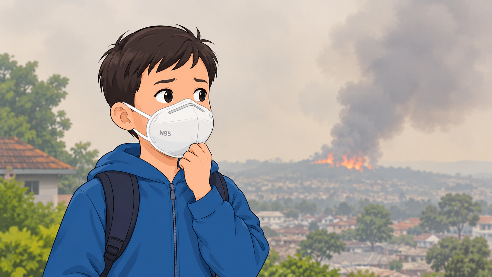 Kebakaran TPA Jatibarang, Dinkes Semarang Imbau Anak dan Lansia Pakai Masker N95 Kebakaran TPA Jatibarang, Dinkes Semarang Imbau Anak dan Lansia Pakai Masker N95