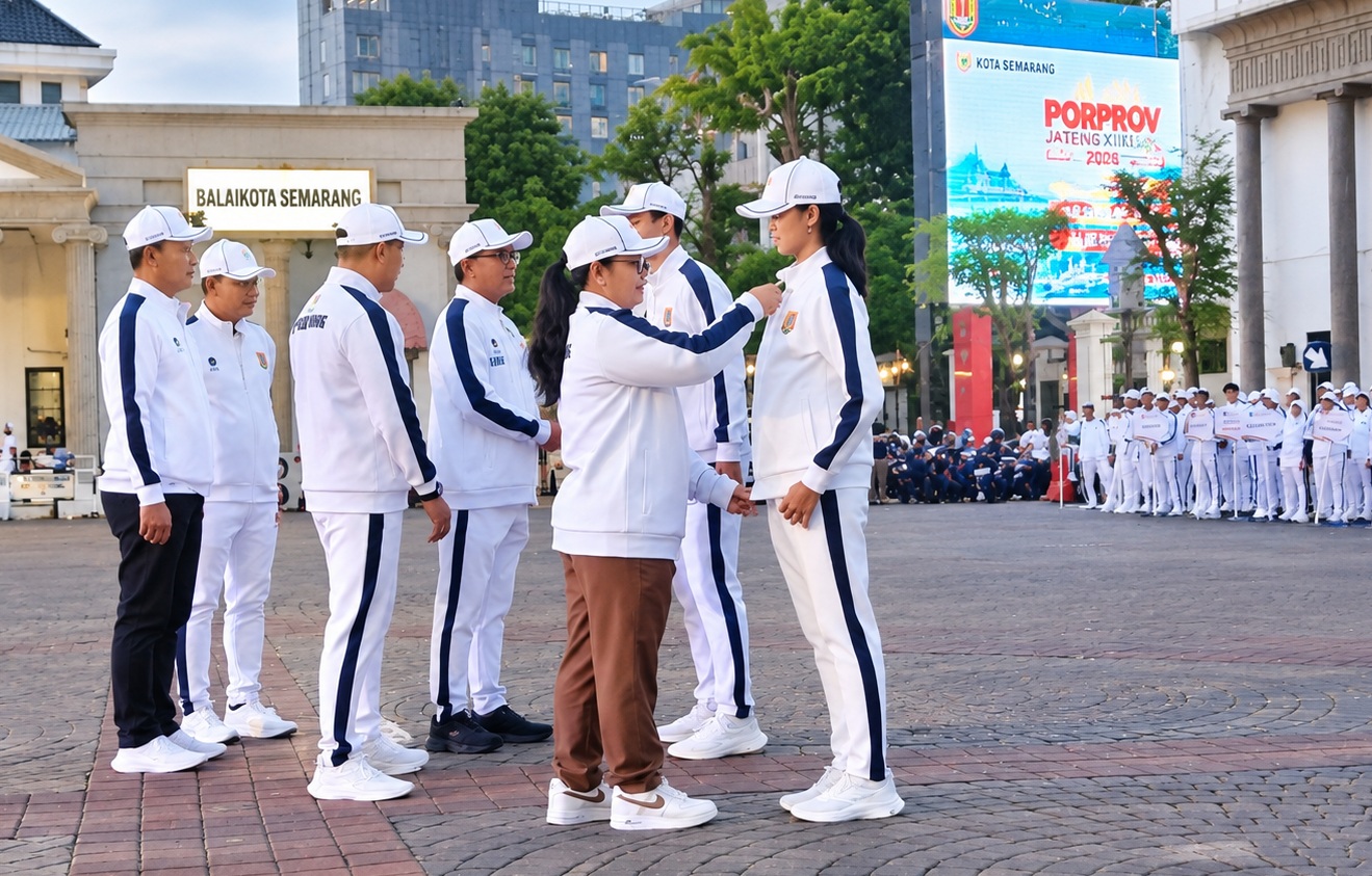 Pelepasan Atlet Kota Semarang