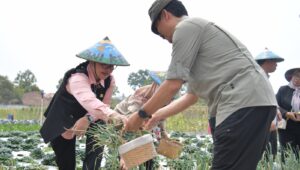 Kembangkan Pertanian Terpadu Metode BSM, Wali Kota Agustina Dorong Hasil Panen Terserap Pasar