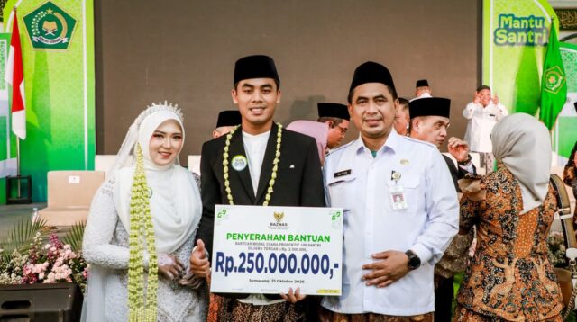 Tak Sekadar Nikah Gratis, 62 Pasangan di Jateng Dapat Modal Usaha hingga Paket Honeymoon